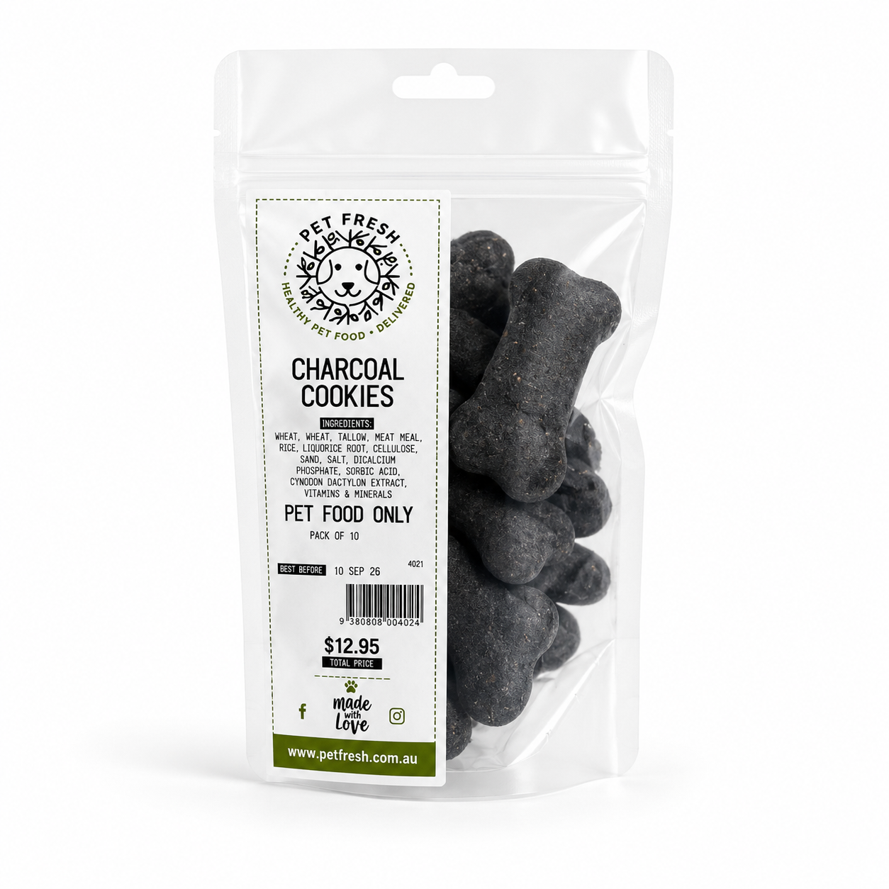 Charcoal Cookies