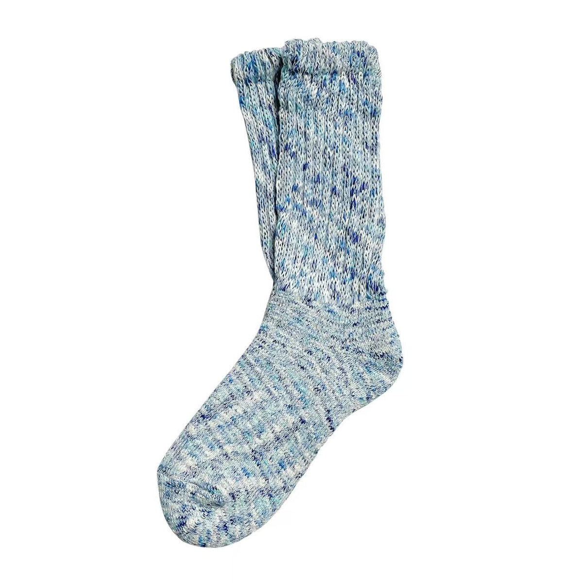Ombre Loose Top Sock Collection - Mist