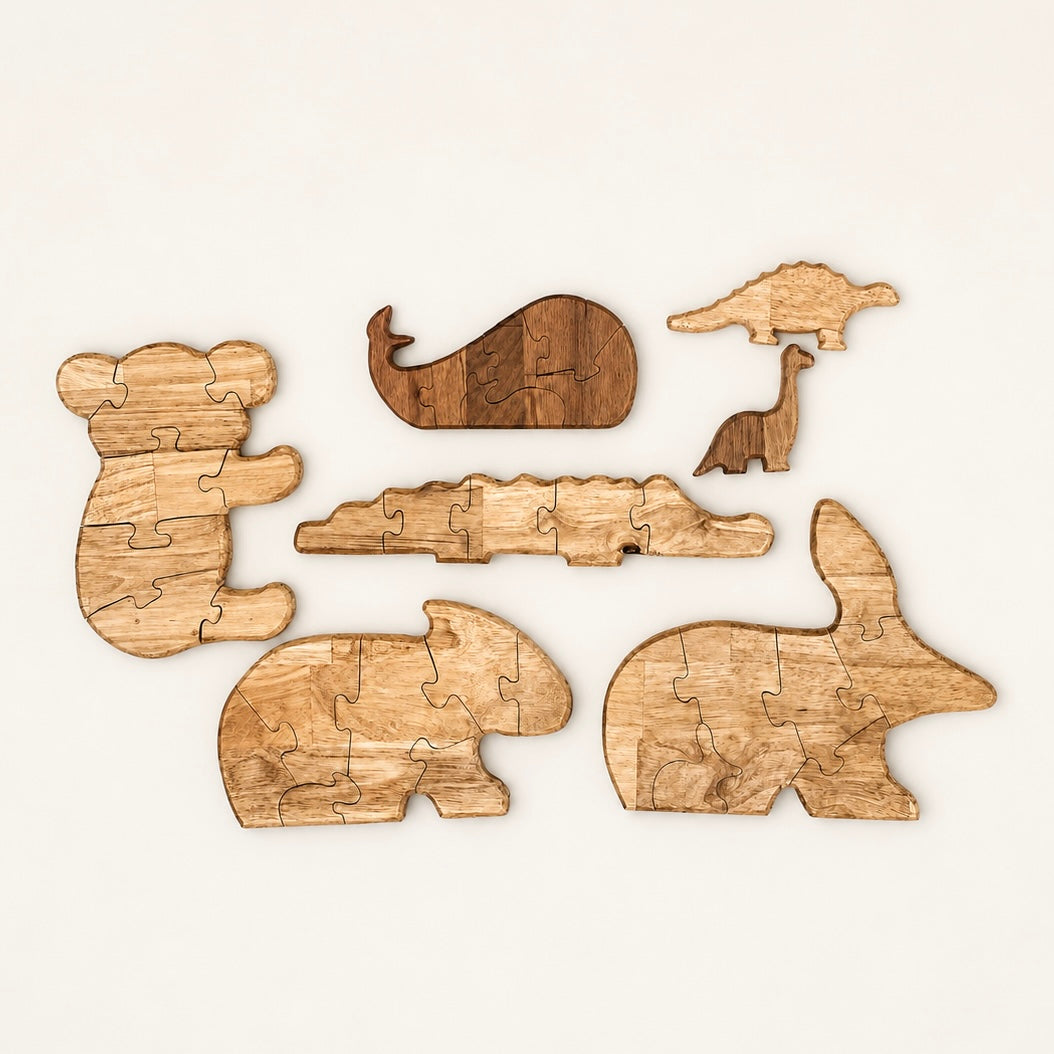 Wood Animal Puzzles