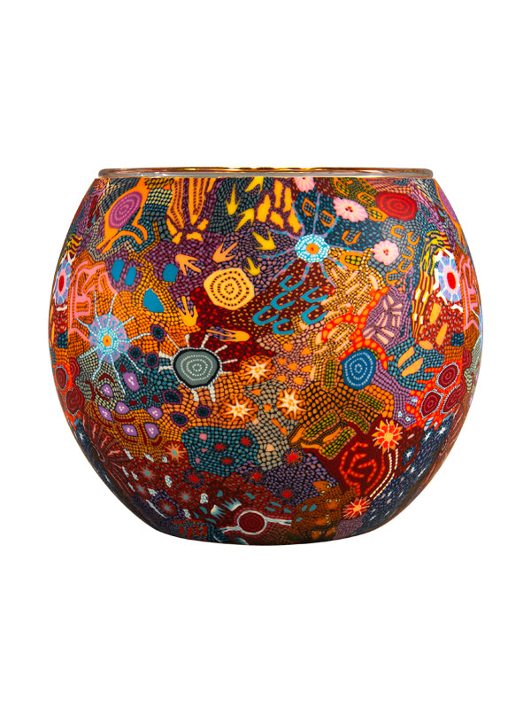 Wild Flowers Tealight Candle Holder