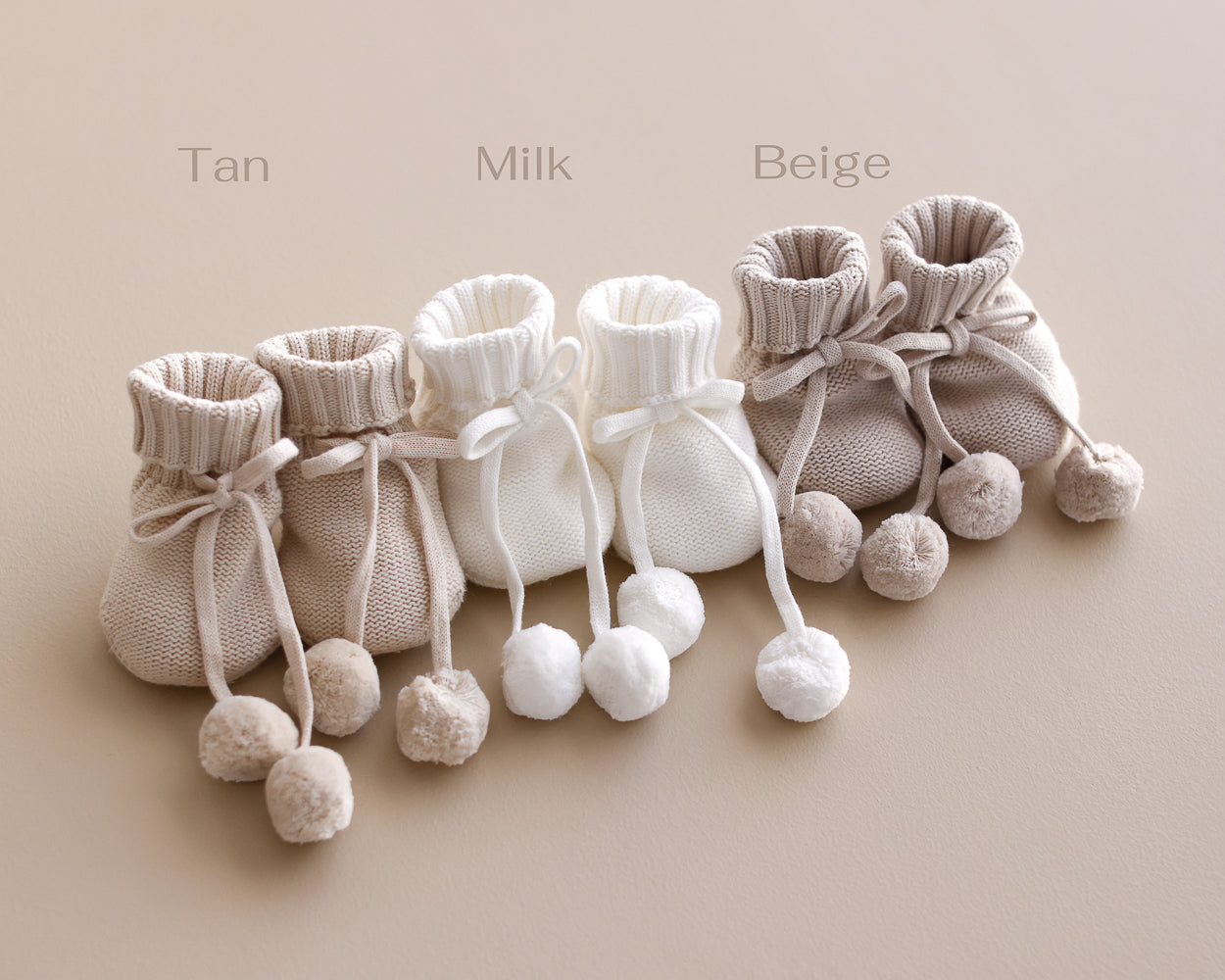 Knitted Baby Booties