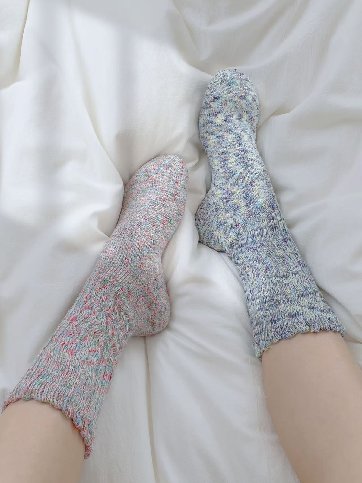 Ombre Loose Top Sock Collection - Bloom