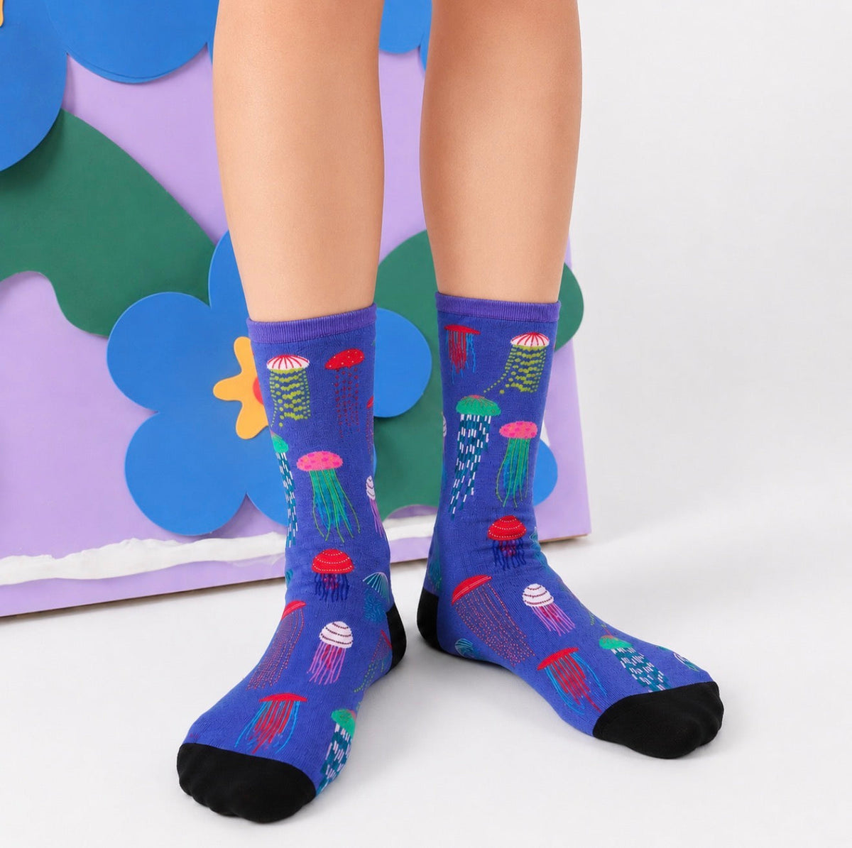 Jolly Jellyfish Socks