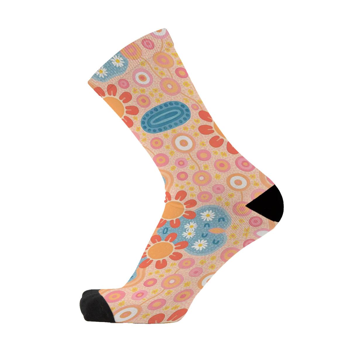 Golden Hour bamboo socks, view 2