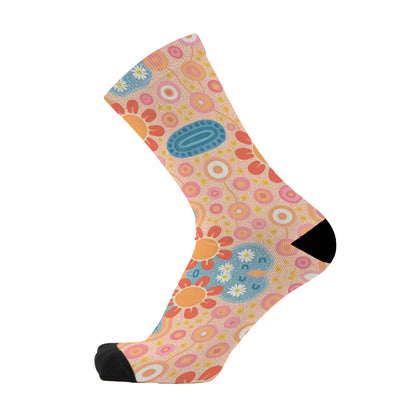 Golden Hour bamboo socks, view 2