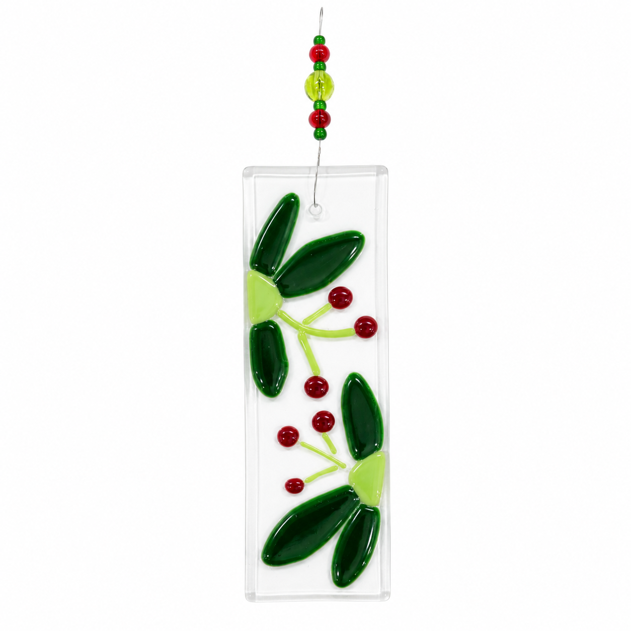 Fused Glass Flower Mobile