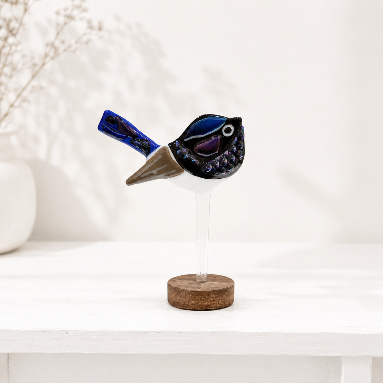 Fused Glass Birds