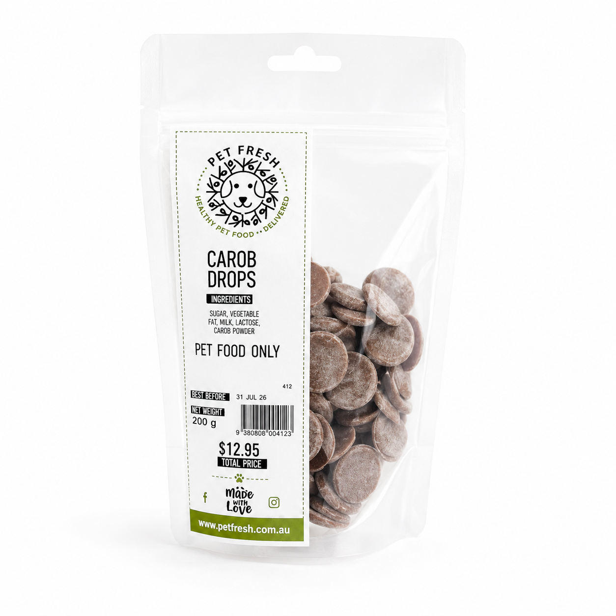 Carob Drops