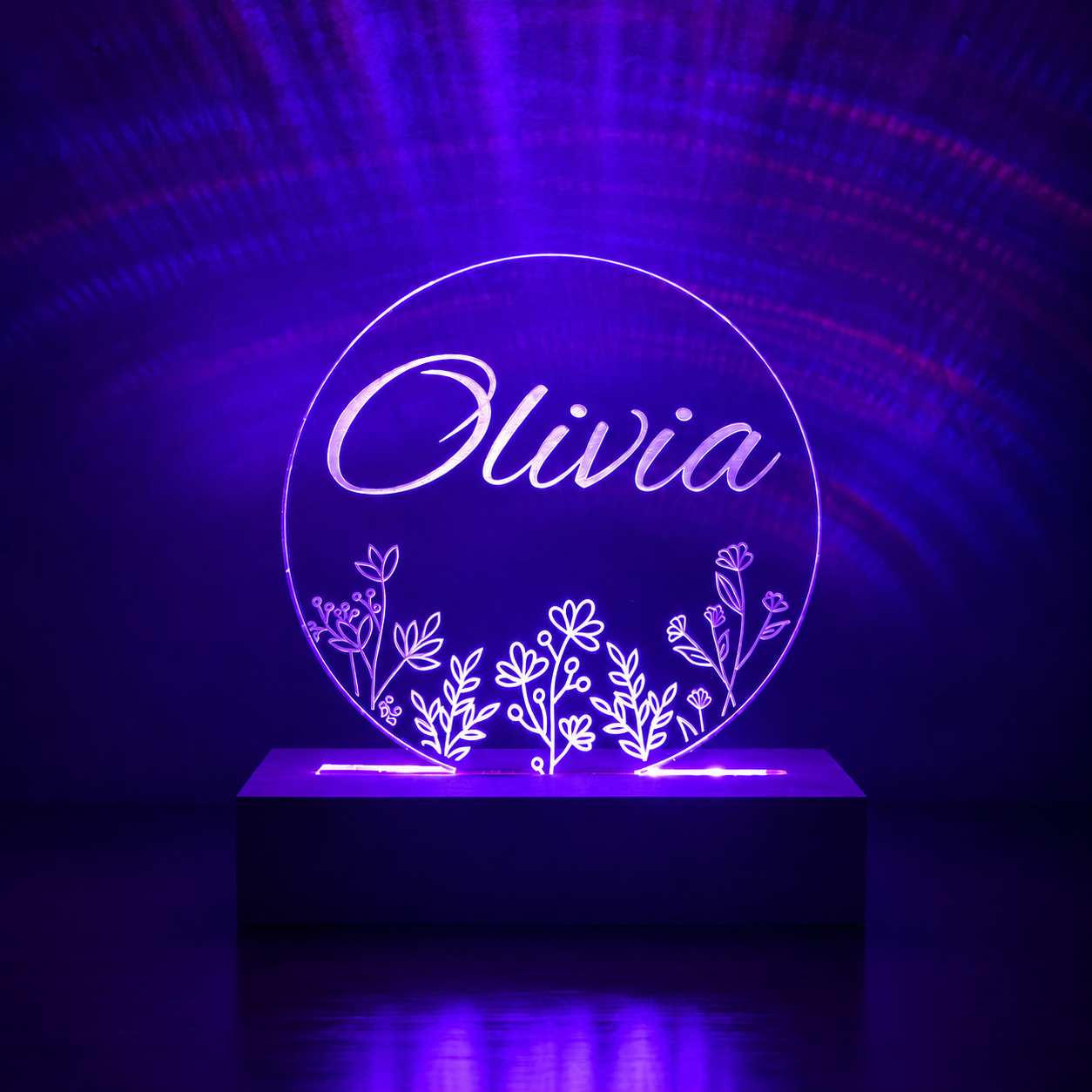 Night Light with Personalised Name