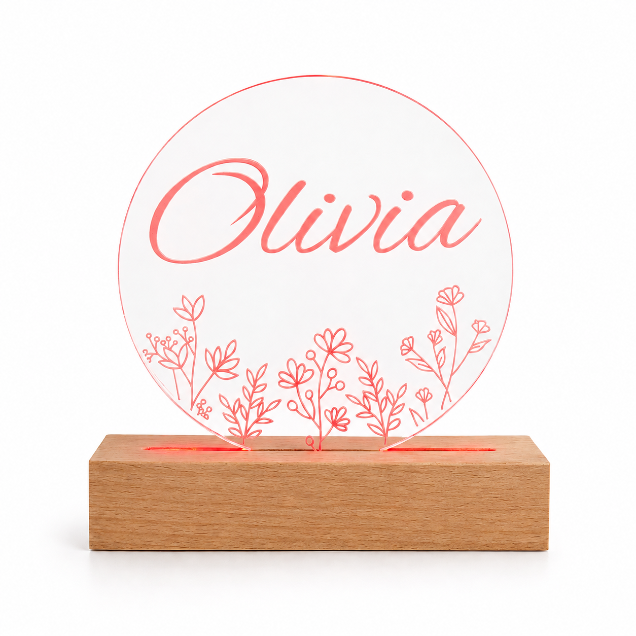 Night Light with Personalised Name