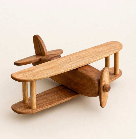 Timber Toy Plane