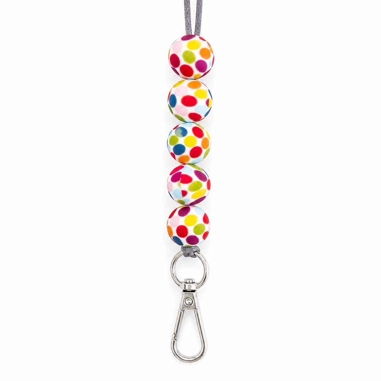 Round Beaded Lanyards