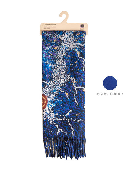 Seven Sisters Aboriginal art scarf by Khatija Possum, Koh Living (view 6)