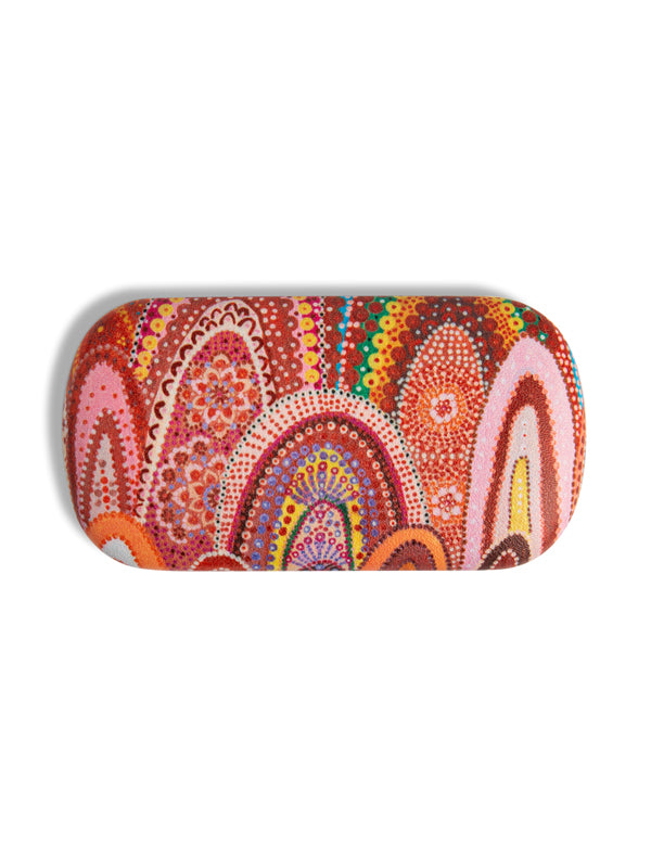 Home Aboriginal art hard-shell travel case by Jacinta-Rai Ridgeway-Maahs, Koh Living