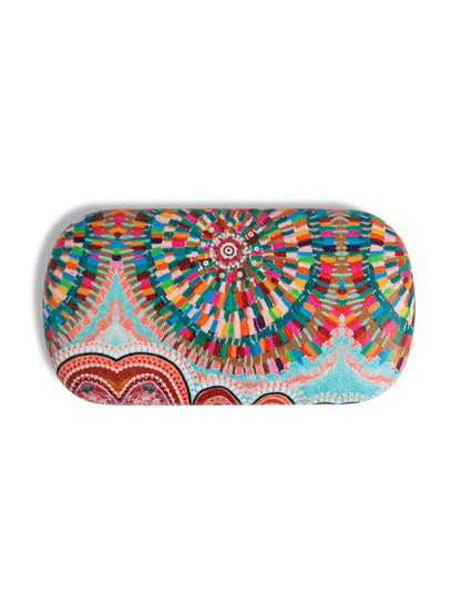 We Are One Aboriginal art hard-shell travel case by Jacinta-Rai Ridgeway-Maahs, Koh Living