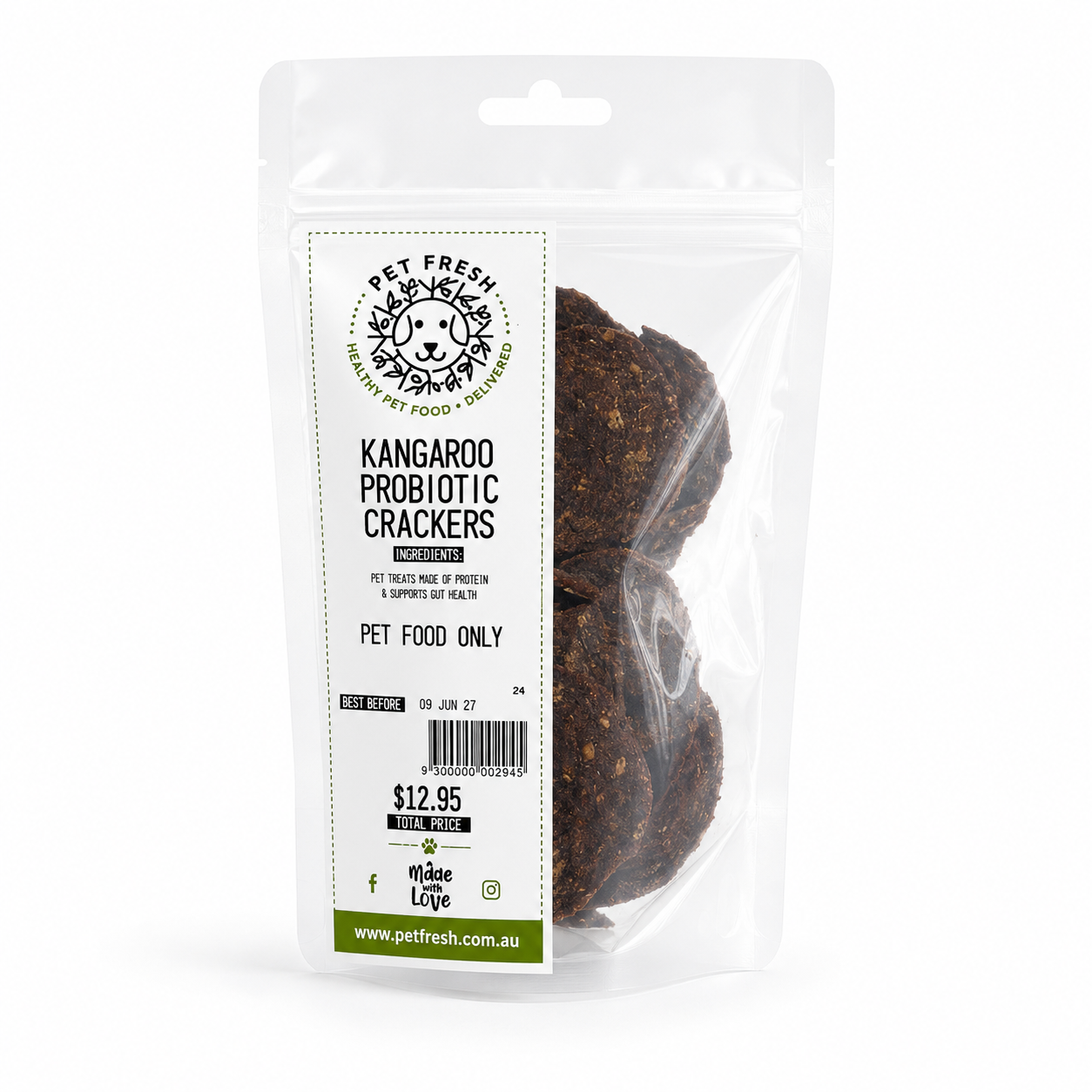 Kangaroo Probiotic Crackers