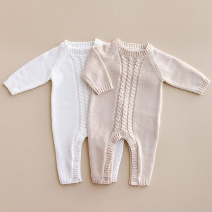 Knitted Cable Romper