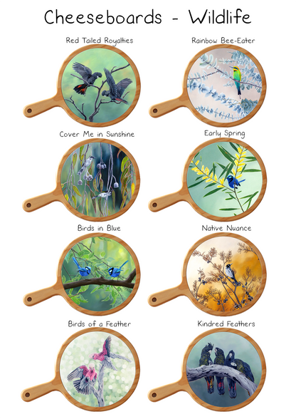 Wildlife Cheese Board