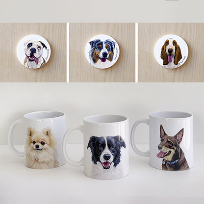 Ceramic Animal Mugs - Little Seedlings Gift Store